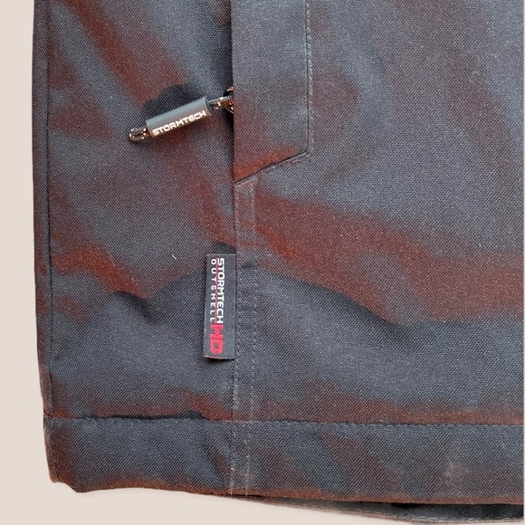 Stormtech Men’s Black Mock Neck Zip Up Coat - Picture 3 of 11
